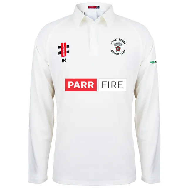 gray-nicolls-matrix-v2-maglia-cricket-manica-lunga-junior-avorio-astley-bridge image 1