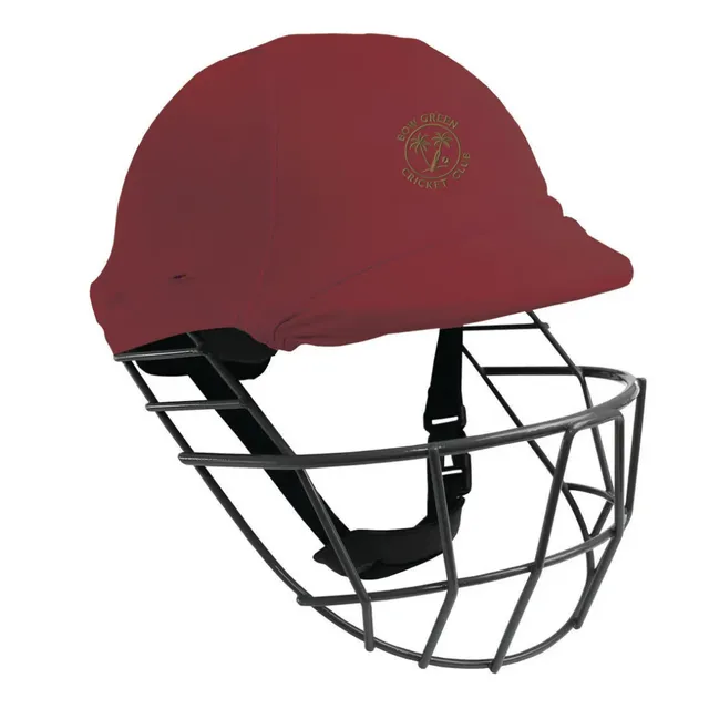gray-nicolls-bow-green-cc-senior-helmat-clad-maroon-per-casco image 1