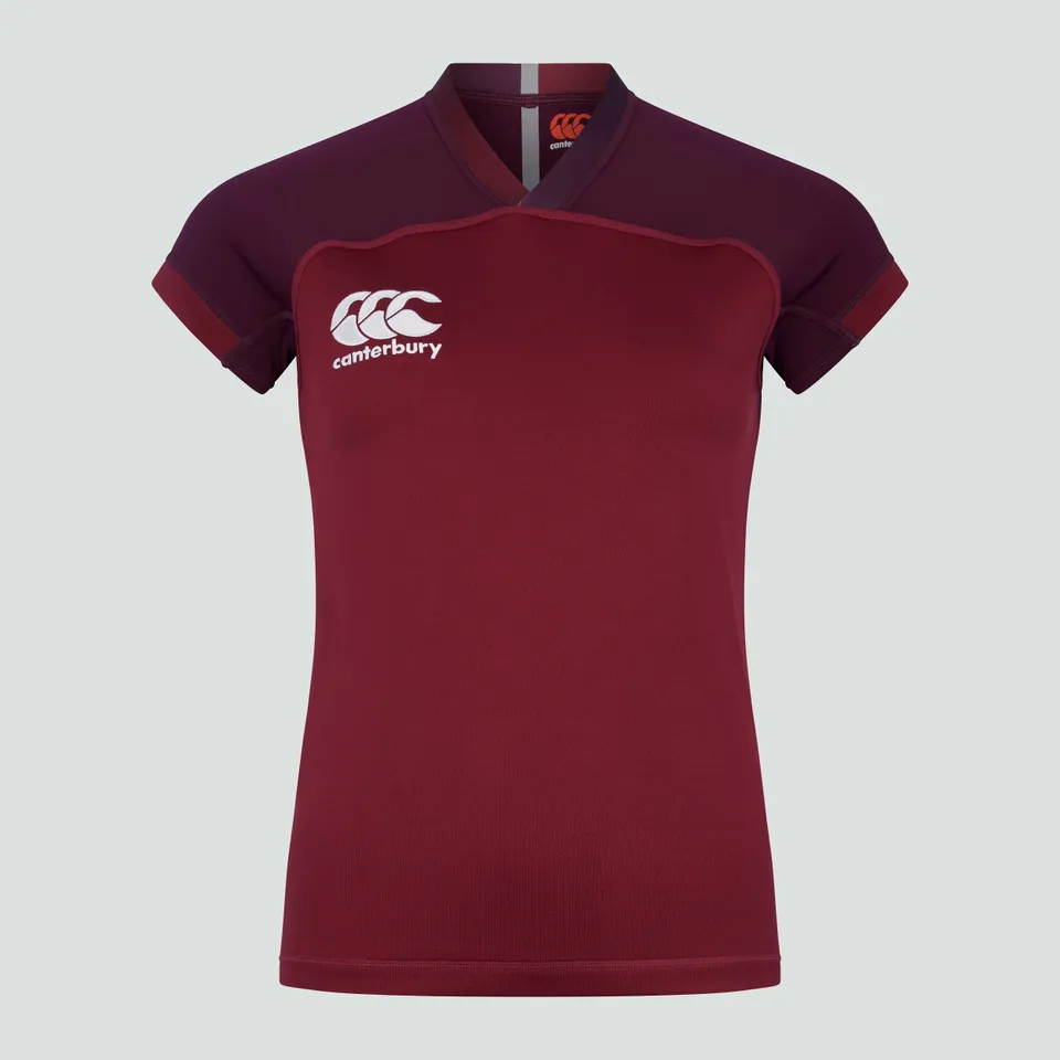 canterbury-vapodri-evader-jersey-junior-bordeaux-maroon image 1