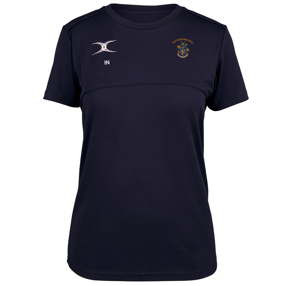 gilbert-rugby-old-elthamians-rfc-photon-ii-t-shirt-donna-blu-navy image 1