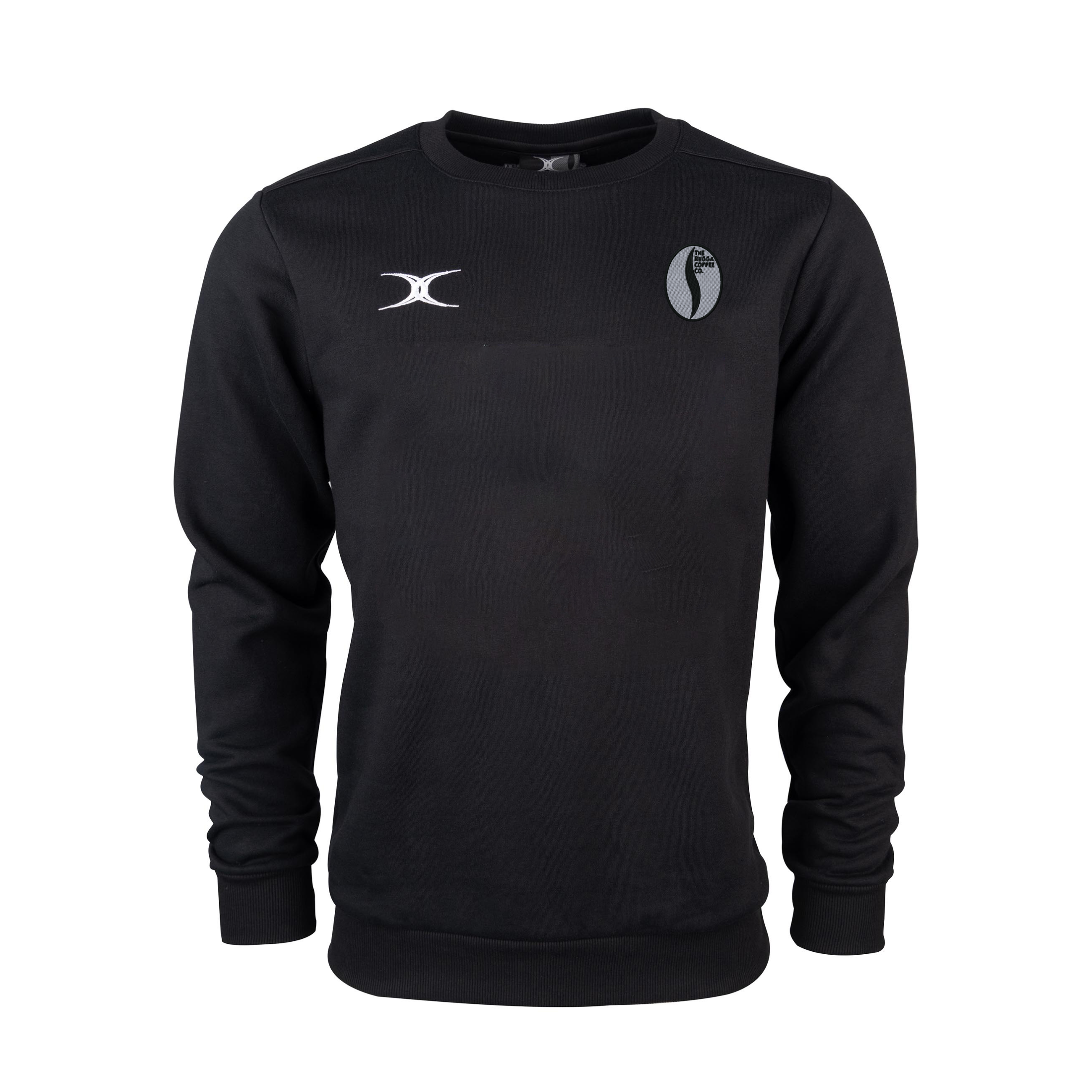 gilbert-rugby-rugga-coffee-felpa-sweatshirt-senior-photon-nero image 1