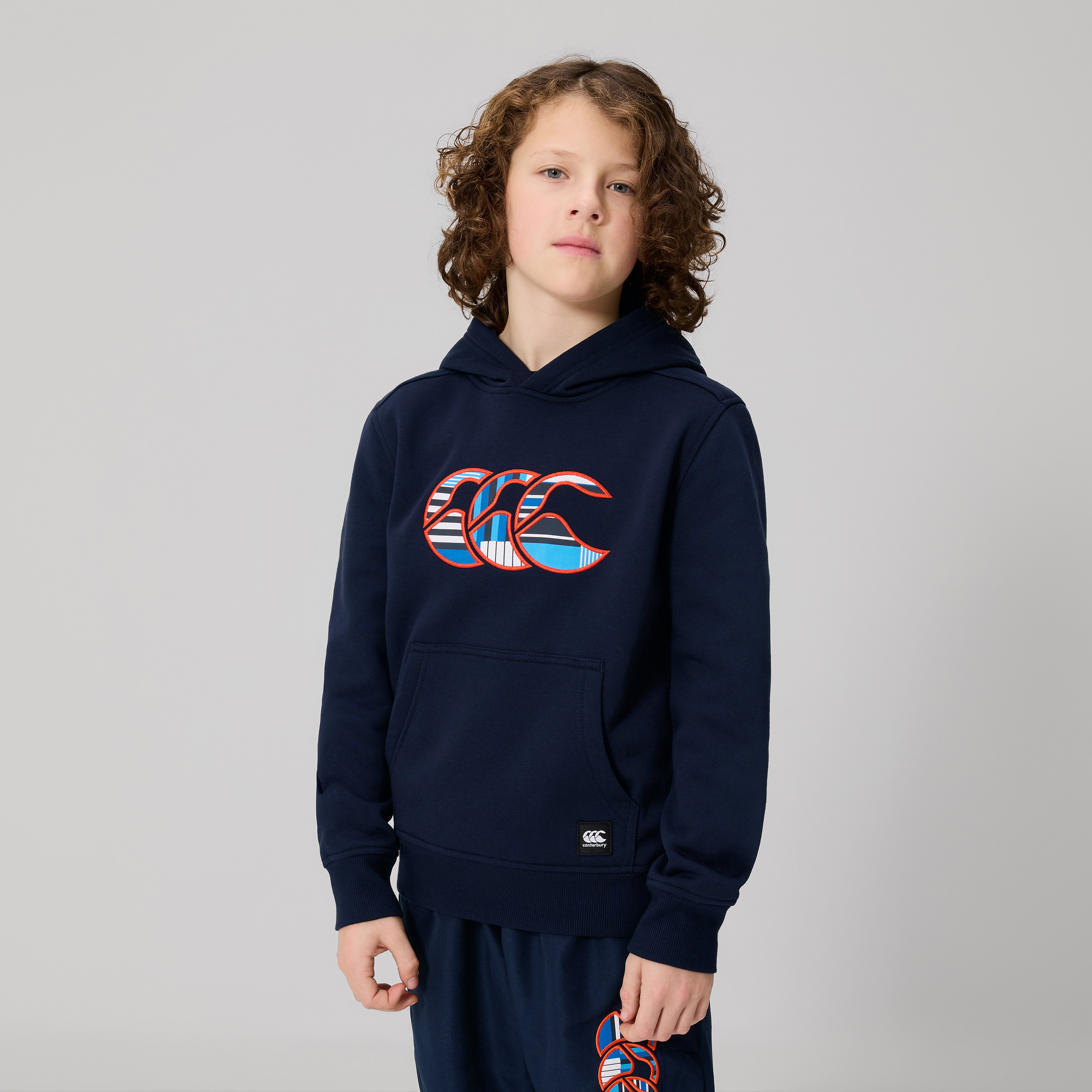 canterbury-uglies-felpa-cappuccio-bambino-navy image 4