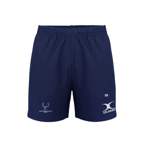 gilbert-rugby-north-ribblesdale-rfc-junior-pantaloncini-photon-blu-navy-scuro image 1