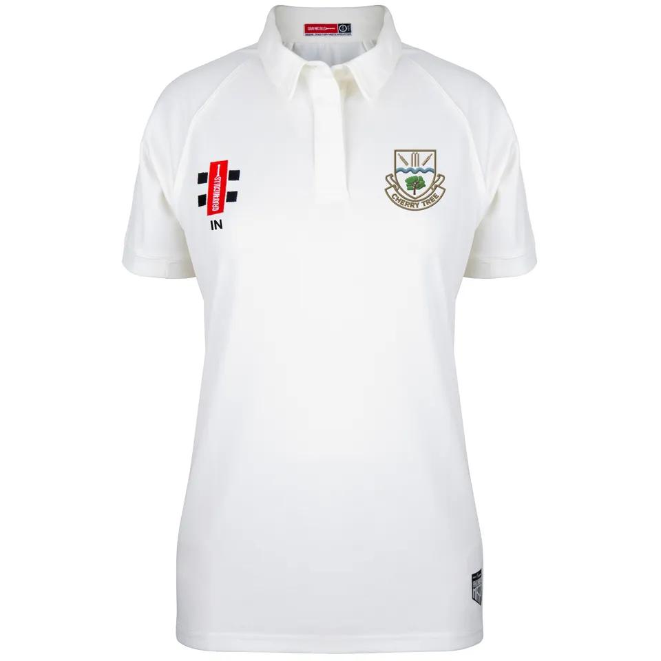 gray-nicolls-matrix-v2-maglia-cricket-donna-avorio-cherry-tree-cc image 1