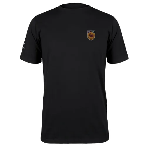 gilbert-rugby-harrogate-rufc-quest-t-shirt-bambino-nera image 1