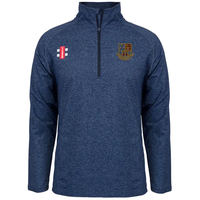 gray-nicolls-winsford-cricket-club-velocity-mid-layer-senior-navy image 1