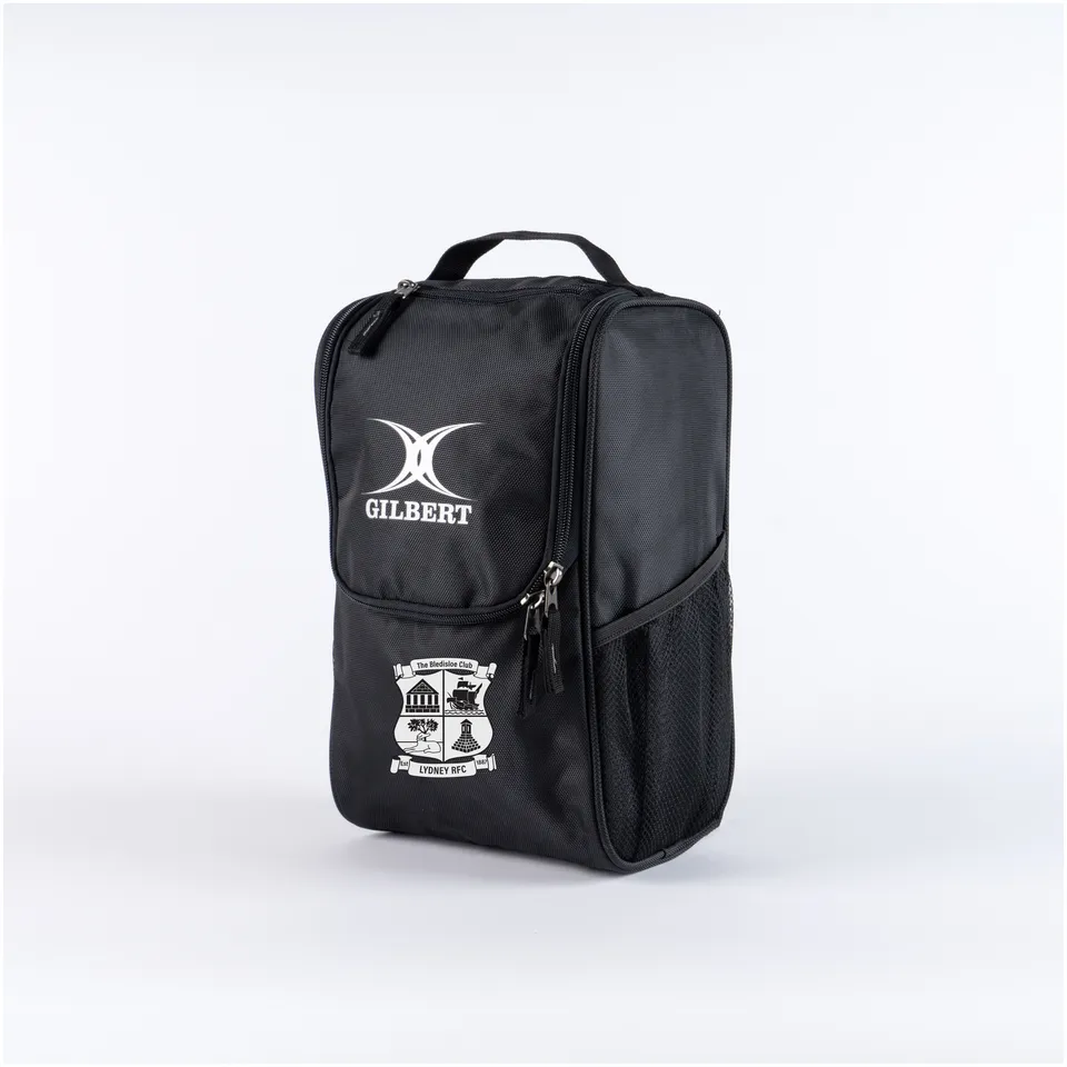 gilbert-rugby-lydney-rfc-club-v4-borsa-porta-scarpe-nero-nero-senior image 1