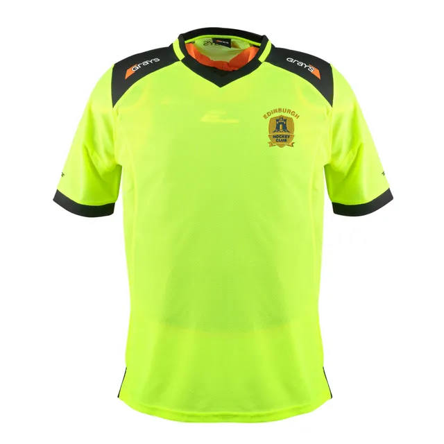 grays-elite-pro-gk-smock-portiere-manica-corta-giallo-fluo-edinburgh-hc-senior image 1