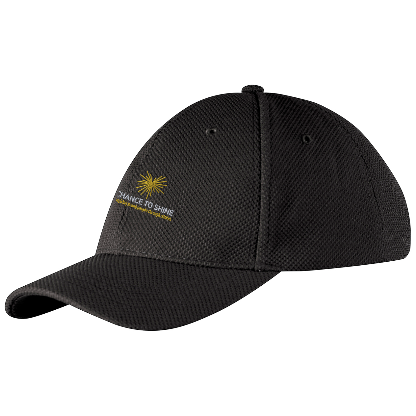 gray-nicolls-chance-to-shine-cricket-cap-adult-black image 1
