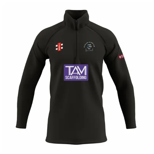 gray-nicolls-cricklade-cricket-club-senior-gts-1-4-zip-fleece-nero image 1