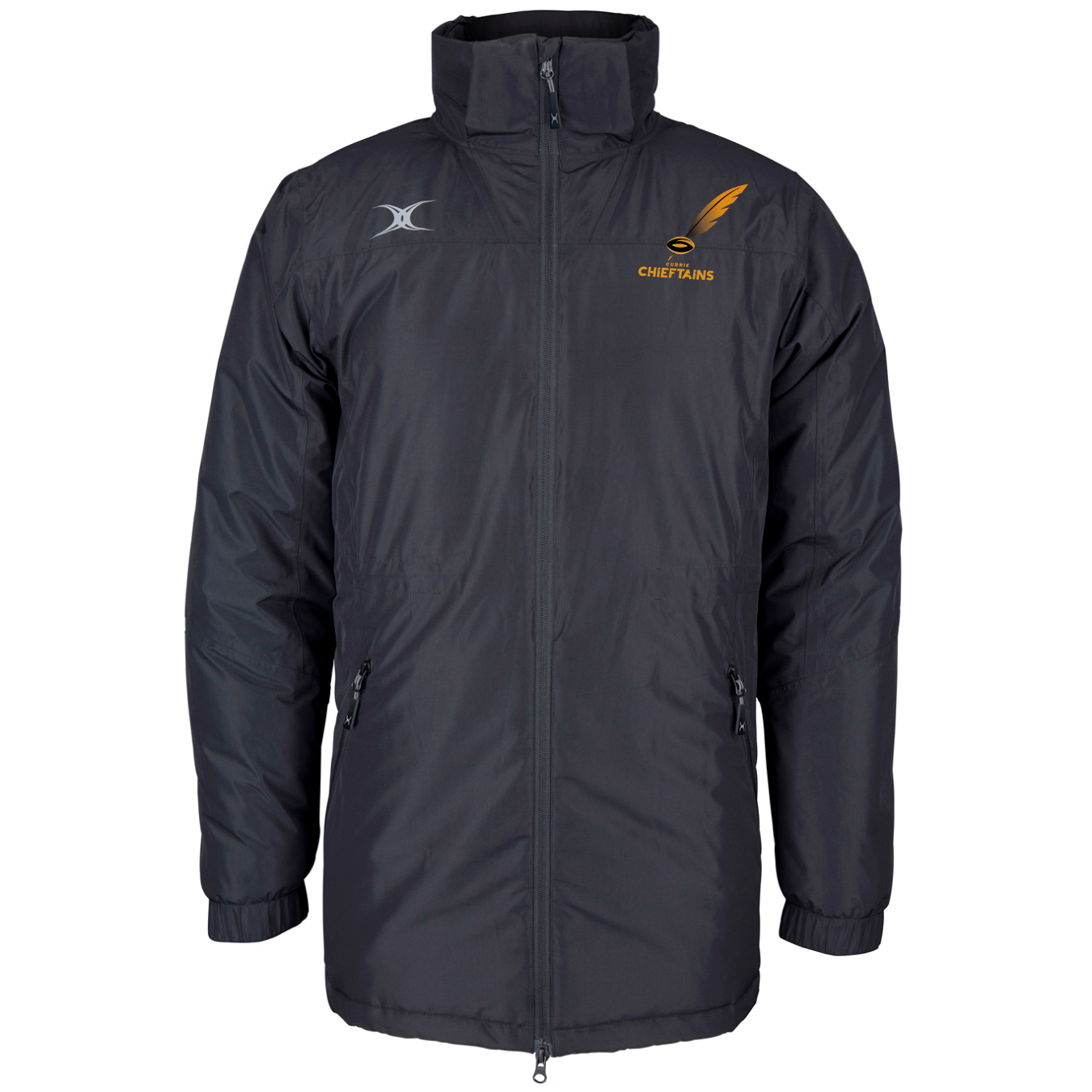 gilbert-rugby-currie-chieftains-pro-giacca-all-weather-uomo-nera image 3