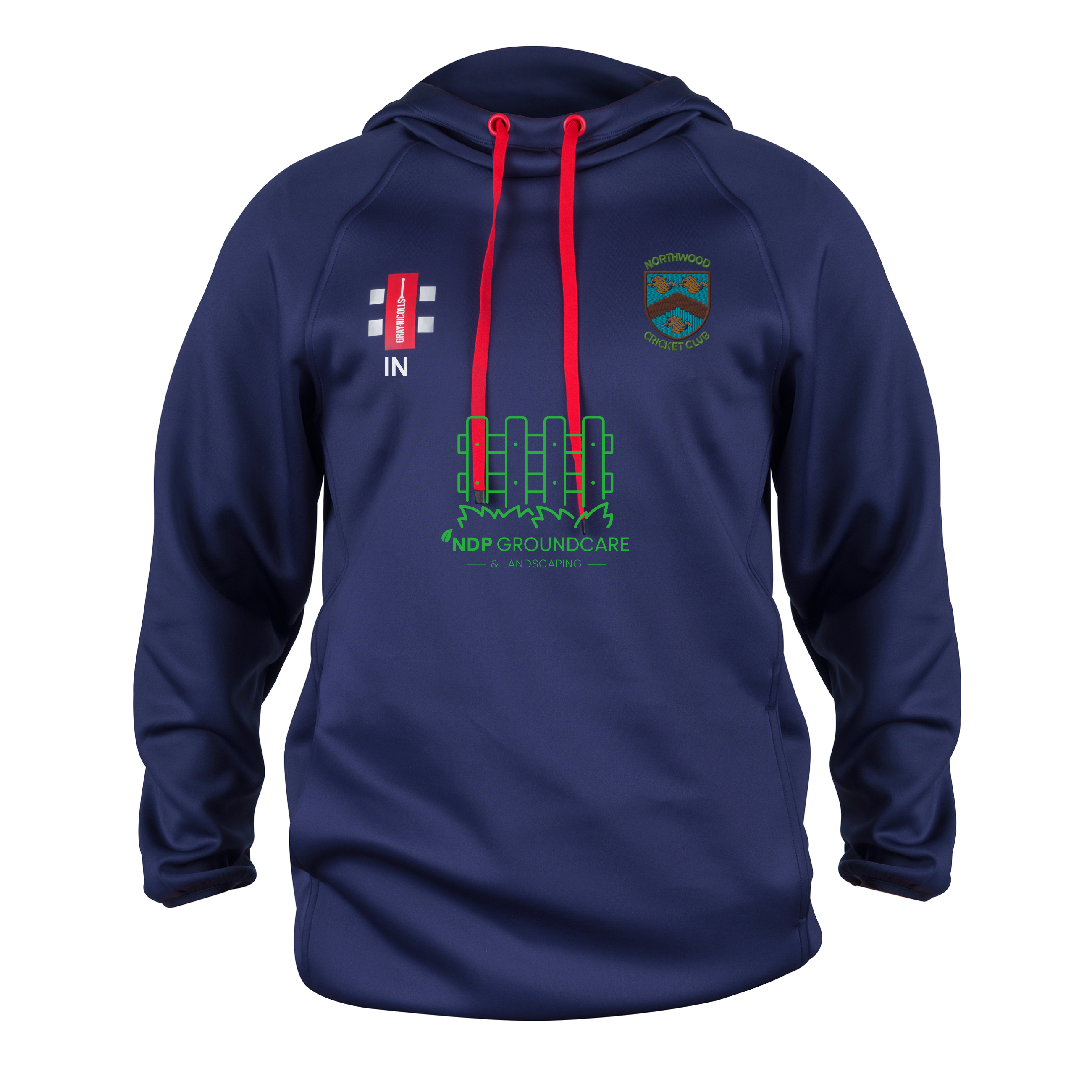 gray-nicolls-northwood-pro-performance-v2-felpa-hoodie-adulto-navy-senior image 1