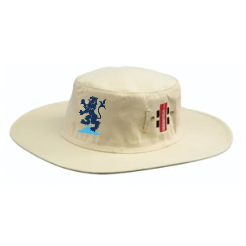 gray-nicolls-north-mymms-cc-sun-hat-cream-adult image 1