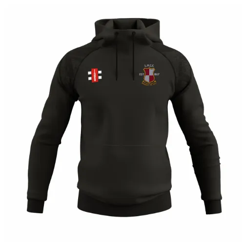 gray-nicolls-gts-felpa-con-cappuccio-cricket-long-marston-cc-senior-nero image 1