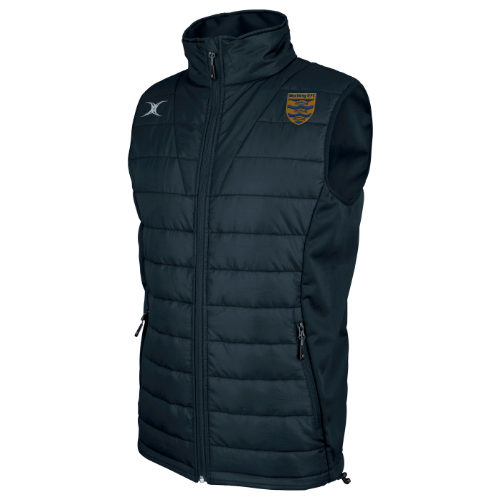 gilbert-rugby-worthing-rfc-pro-gilet-smanicato-uomo-adulto-blu-navy-scuro image 1
