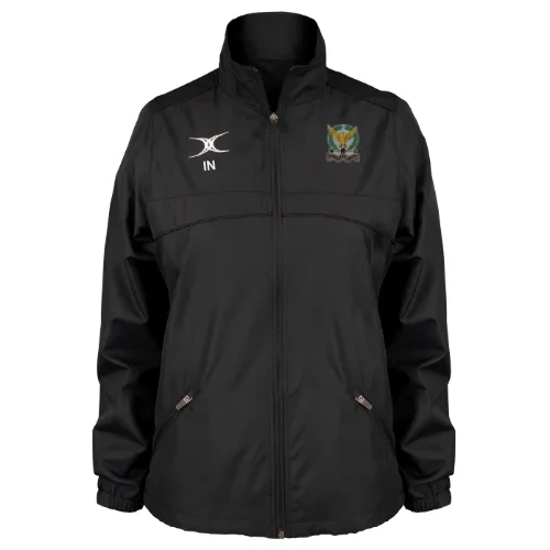 gilbert-rugby-photon-giacca-full-zip-donna-llandaff-north-rfc-nero image 1