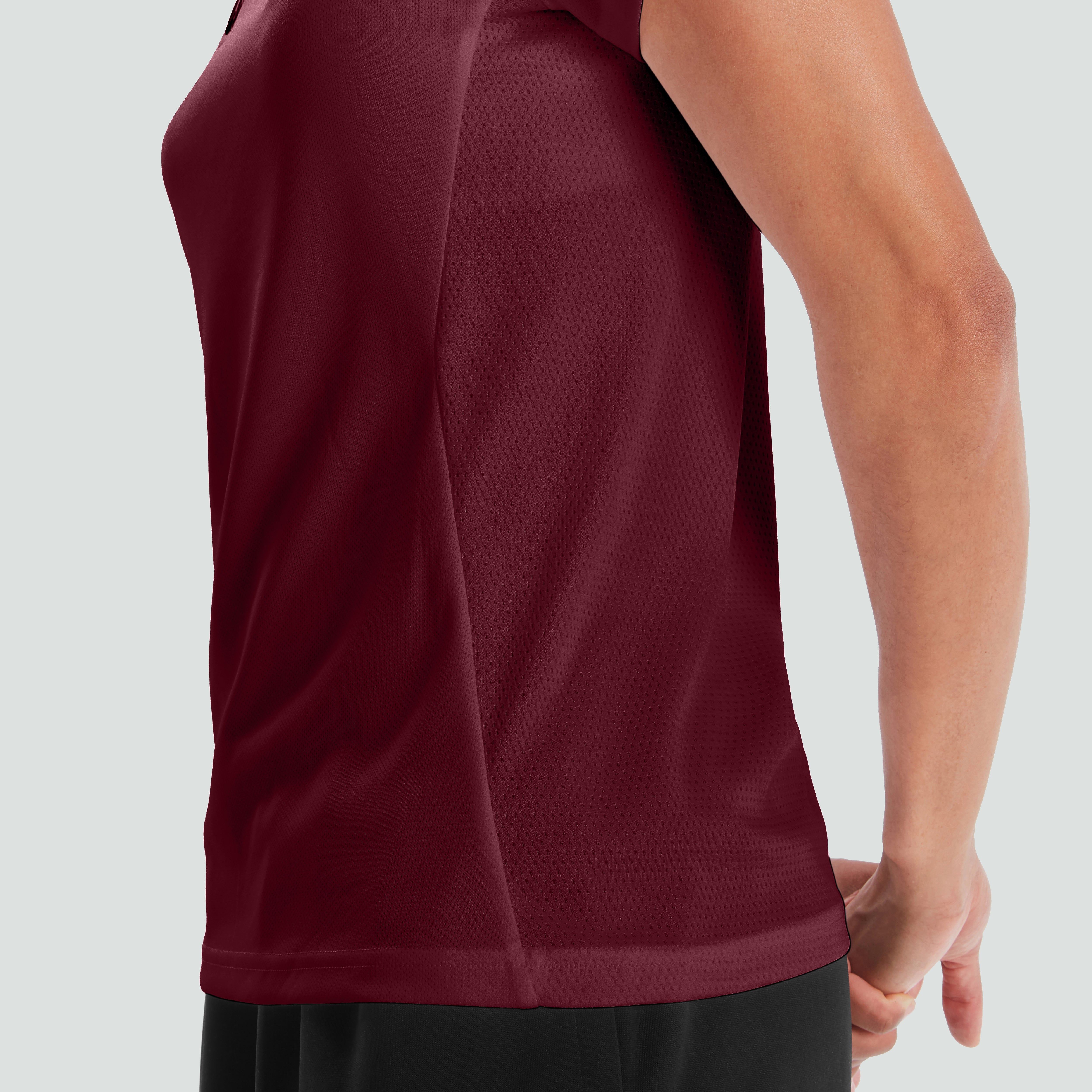 canterbury-club-dry-donna-t-shirt-rugby-bordeaux image 4