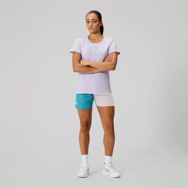 canterbury-fundamentals-harletic-shorts-pantaloncini-donna-blue image 1
