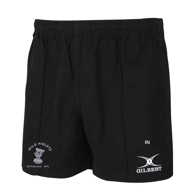 gilbert-rugby-ditchling-rfc-senior-pantaloncini-kiwi-pro-neri image 1