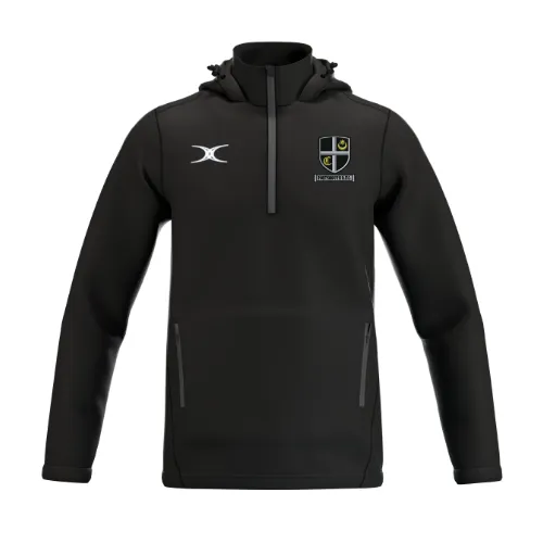 gilbert-rugby-portsmouth-rfc-atom-giacca-foderata-pile-uomo-nero image 1