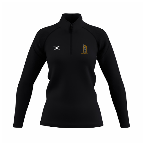 gilbert-rugby-winchester-rfc-donna-nero-gts-pile-1-4-zip image 1