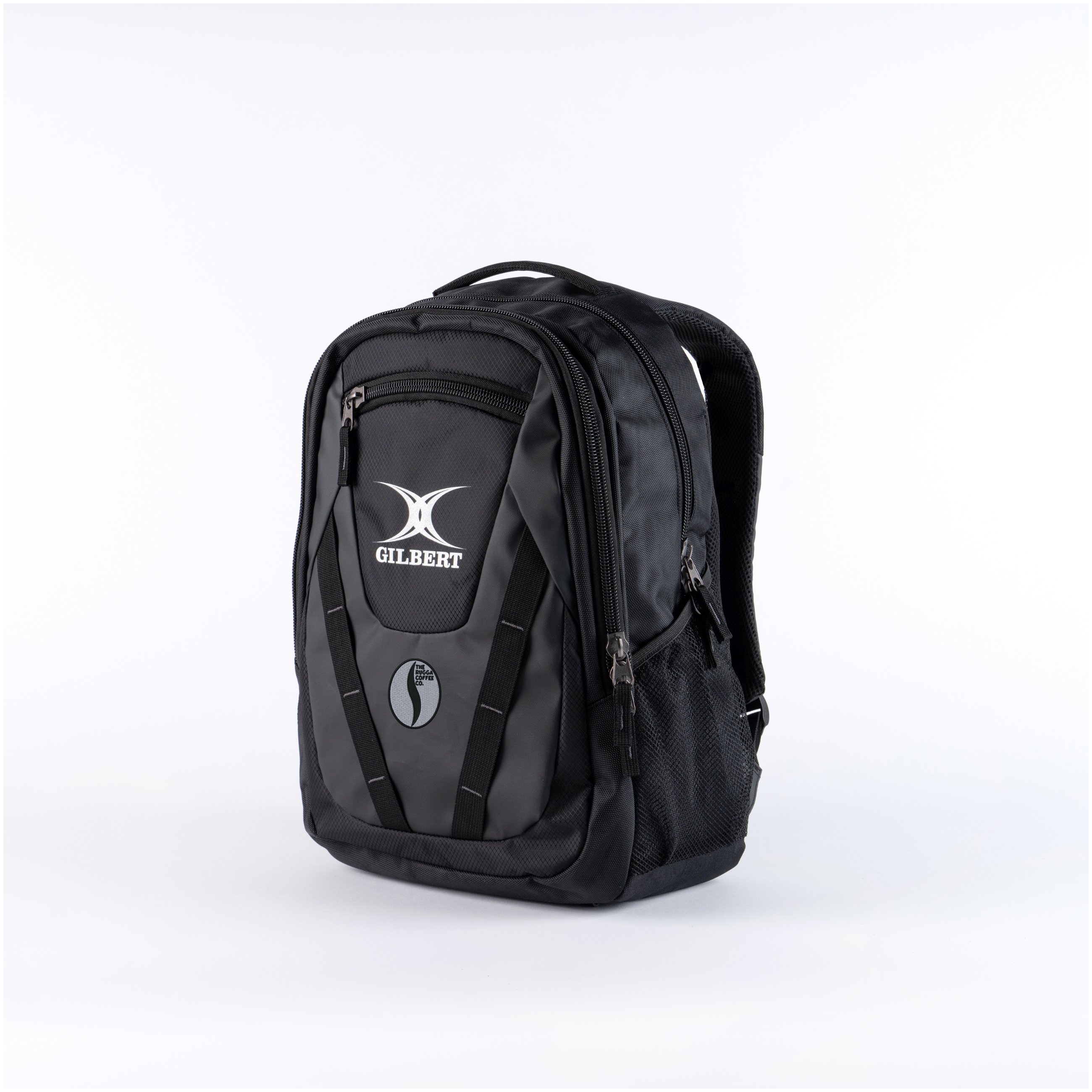 gilbert-rugby-club-rucksack-v4-rugga-coffee-senior-zaino-rugby-nero image 1