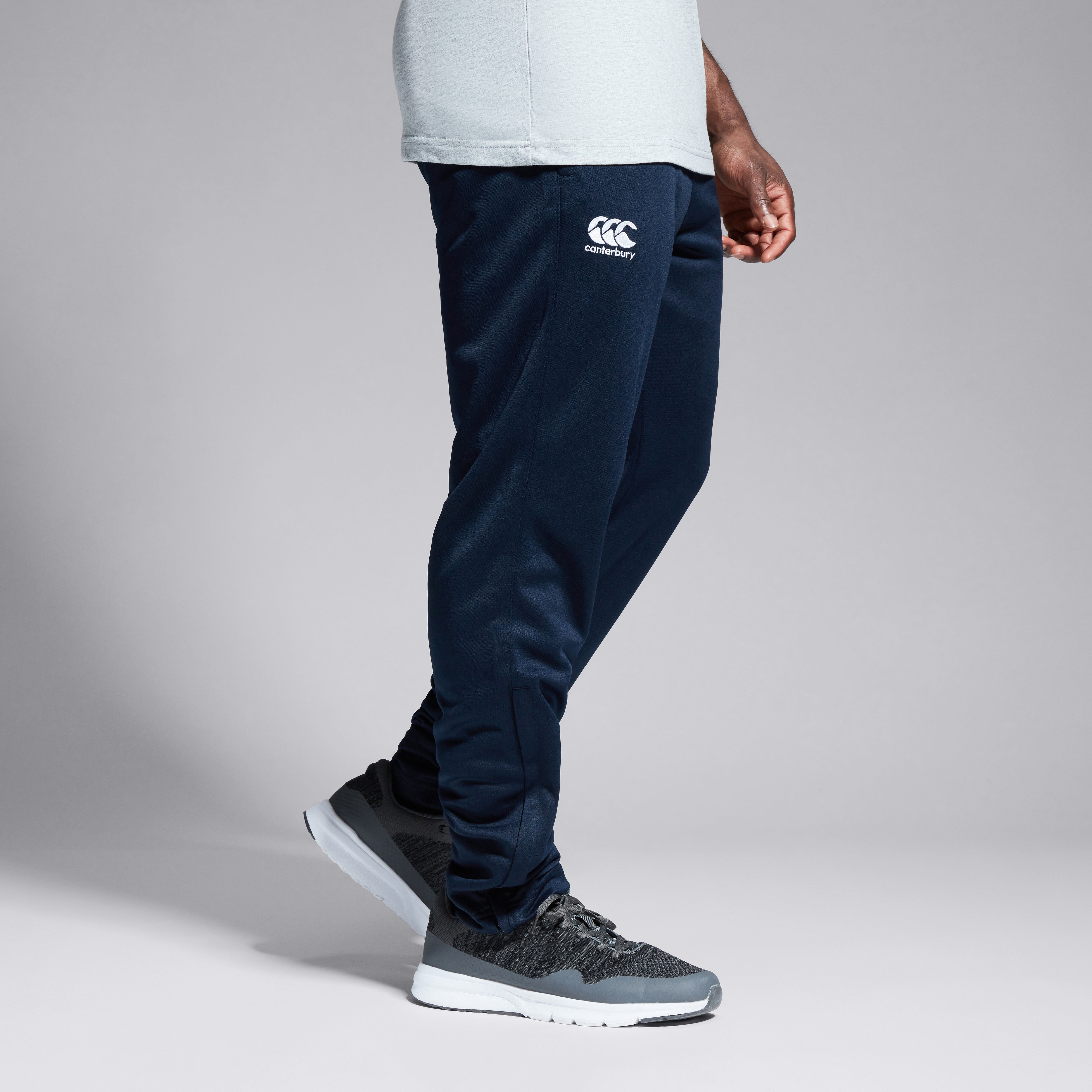 canterbury-mens-stretch-tapered-pant-navy-pantaloni-tuta-rugby-uomo image 2
