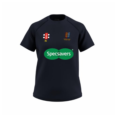 gray-nicolls-sandwich-town-cc-women-s-gts-t-shirt-blu-navy-maglia-cricket-donna- image 1