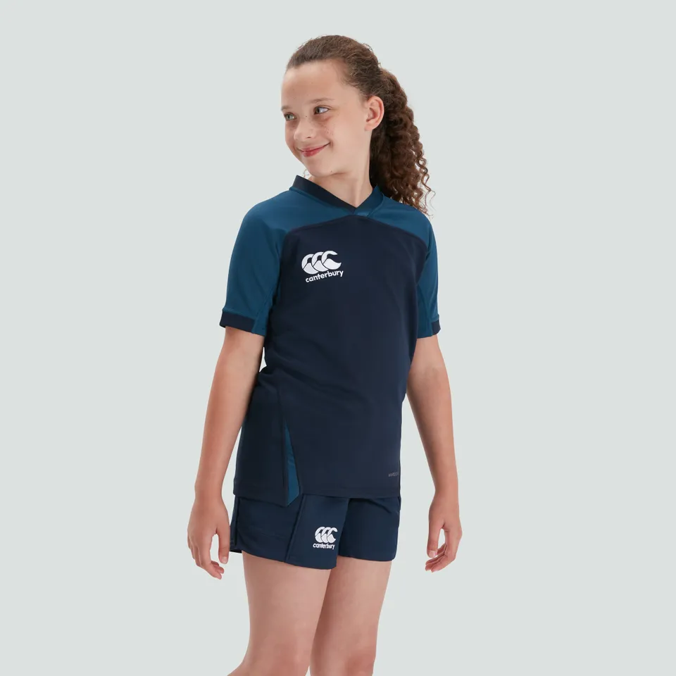 canterbury-vapodri-evader-maglia-rugby-junior-unisex-navy image 1