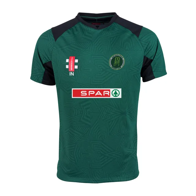 gray-nicolls-grimsargh-cc-senior-pro-t20-maglia-manica-corta-verde-nero image 1
