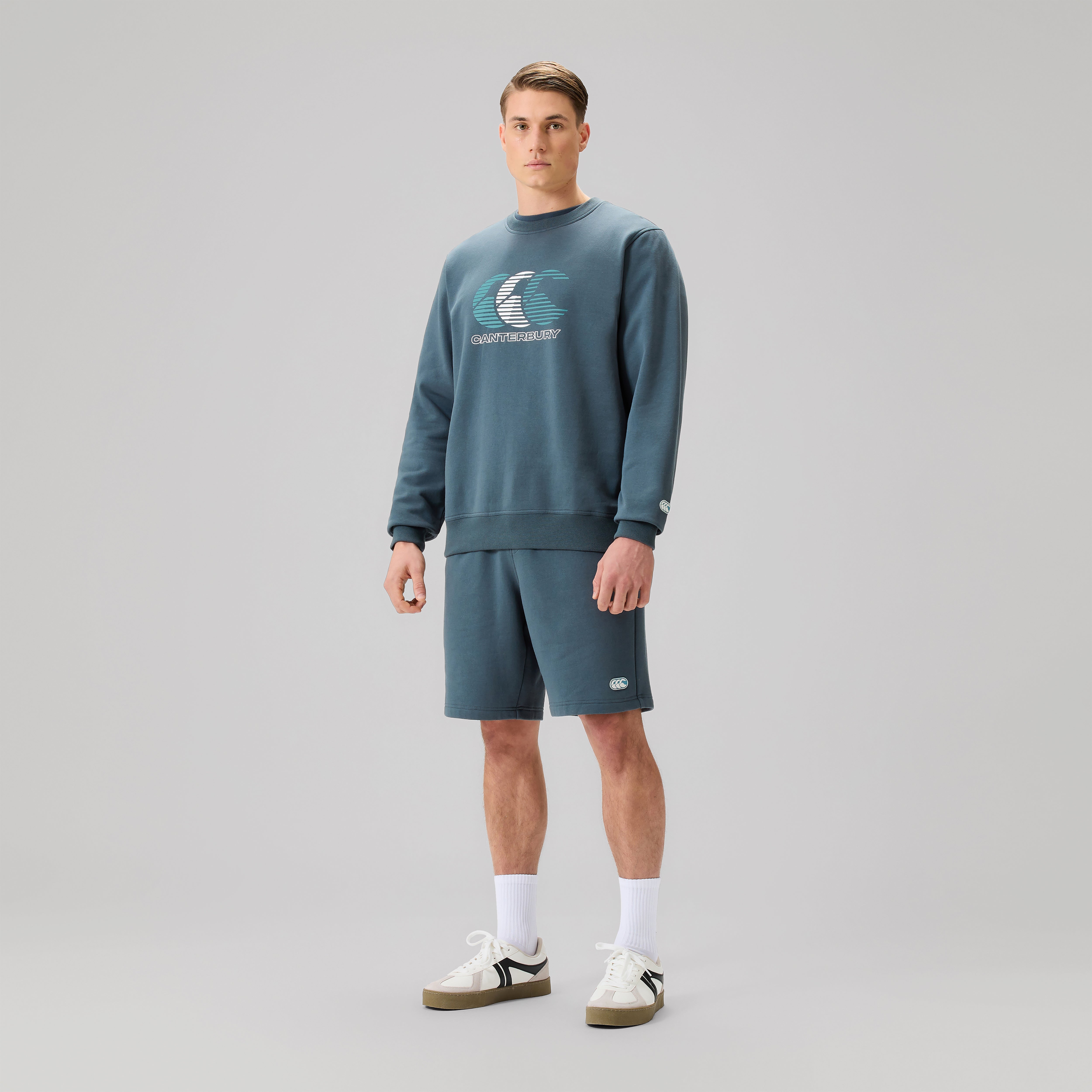 canterbury-everyday-crew-sweatshirt-uomo-felpa-girocollo-grigia image 2
