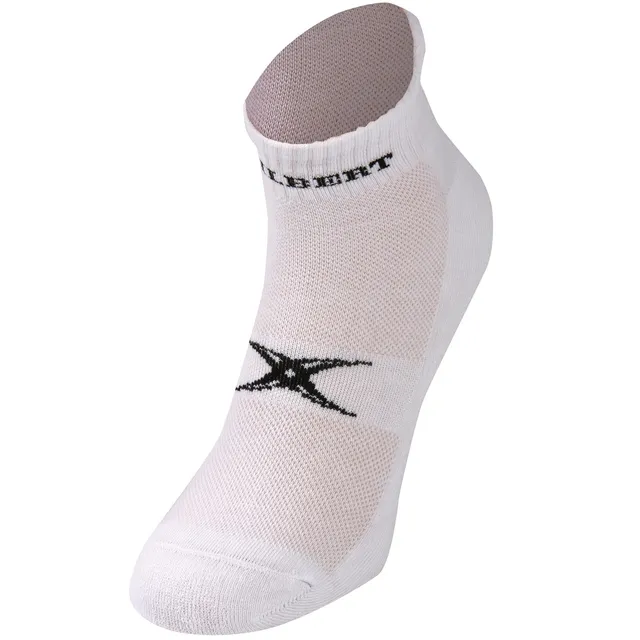 gilbert-rugby-gym-socks-junior-calzini-palestra-bianchi image 1
