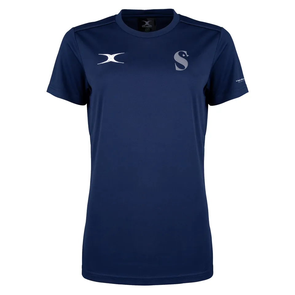 gilbert-rugby-speakeasy-club-photon-ii-t-shirt-manica-corta-senior-blu-navy image 1
