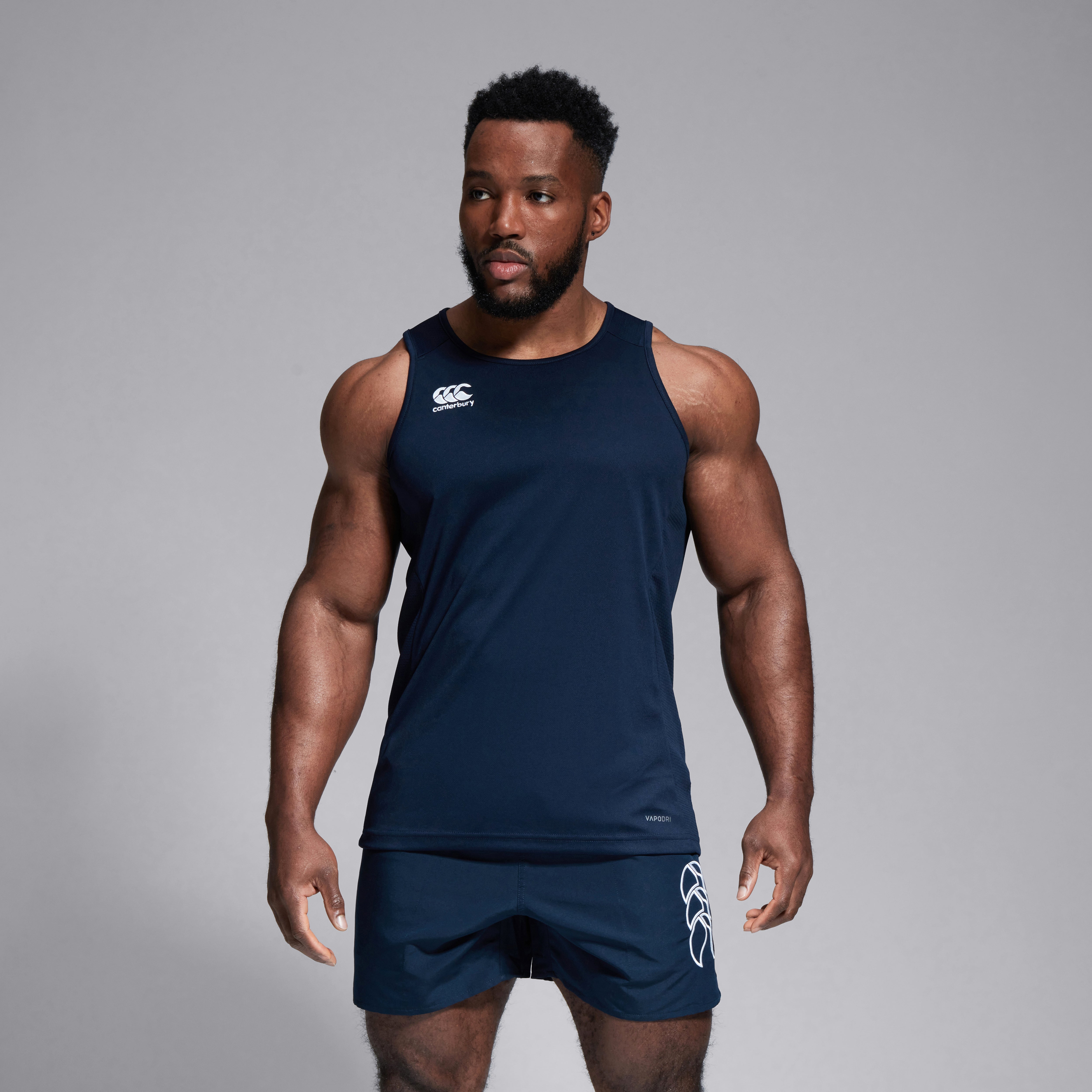 canterbury-club-dry-singlet-uomo-blu-navy-canotta image 2