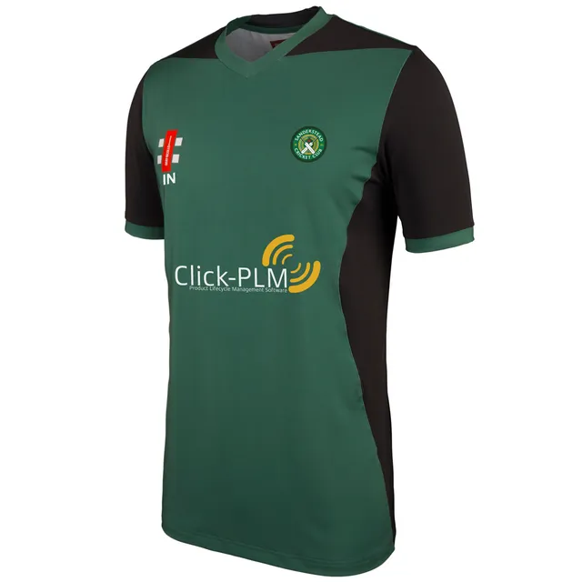 gray-nicolls-sanderstead-cc-pro-performance-shirt-t20-manica-corta-adulti-verde- image 1