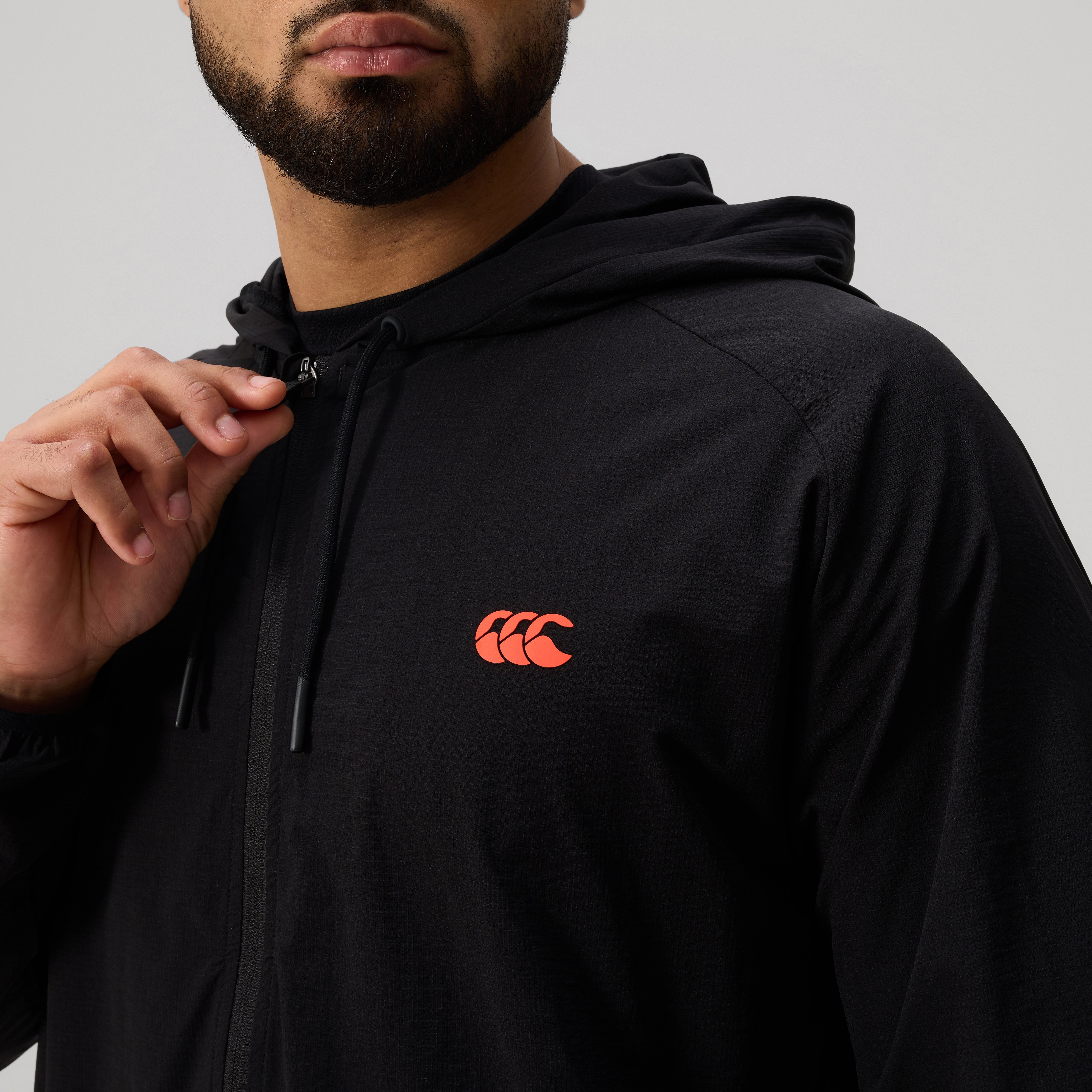 canterbury-tempo-packaway-giacca-full-zip-uomo-nero image 7