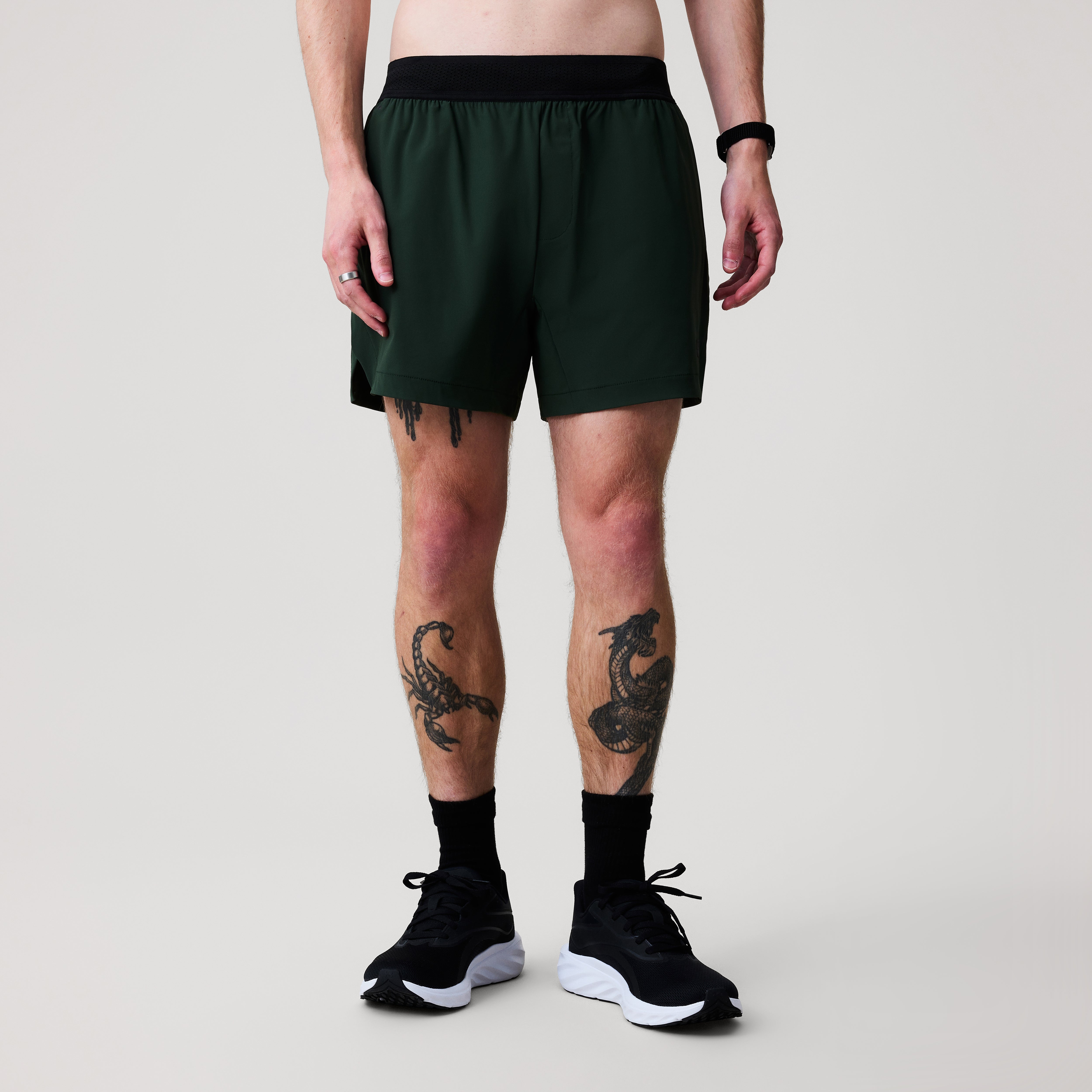 canterbury-everest-woven-shorts-pantaloncini-training-uomo-verdi image 2