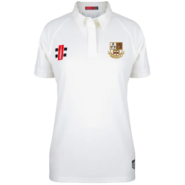 gray-nicolls-winsford-cc-donna-matrix-v2-maglia-cricket-manica-corta-avorio image 1