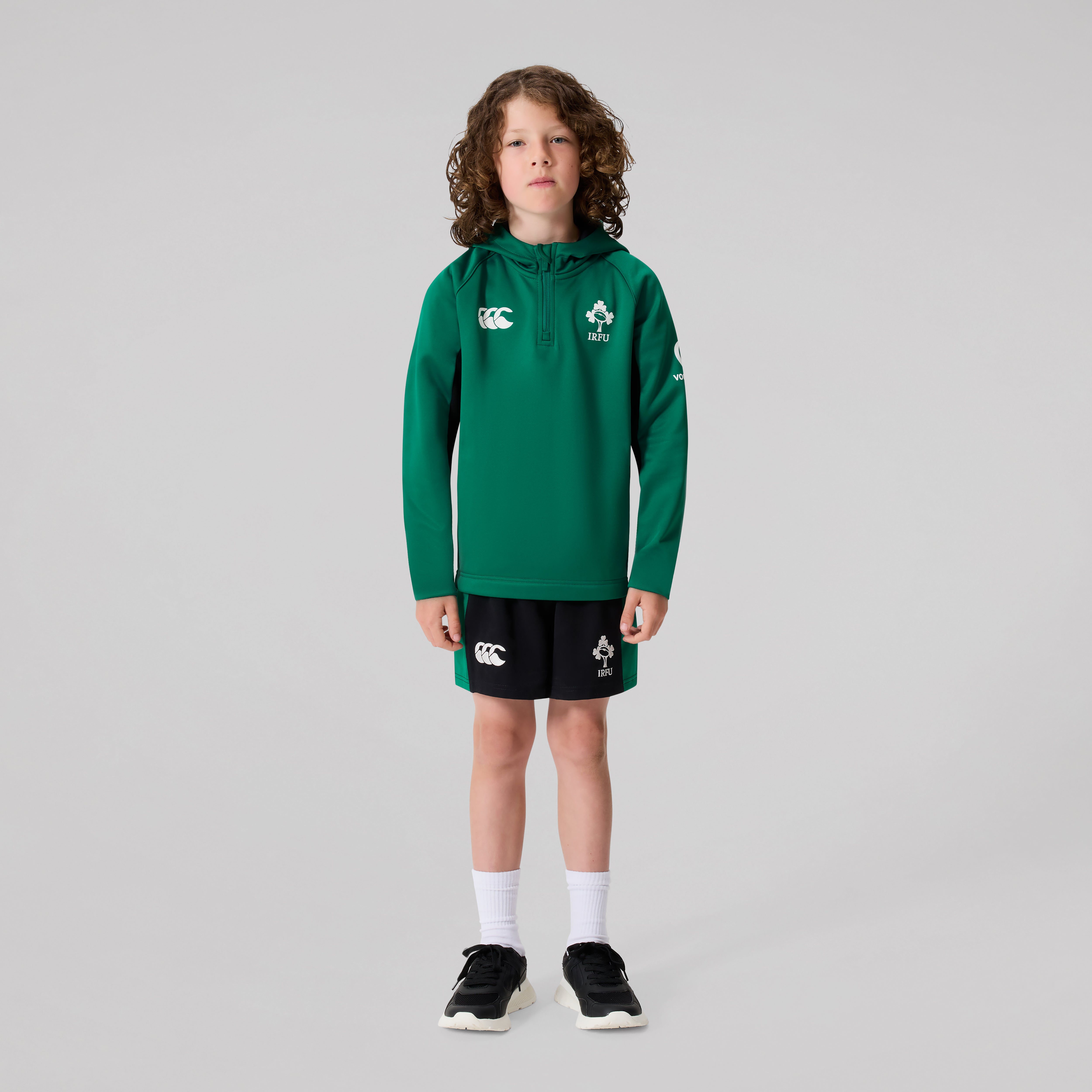canterbury-ireland-zip-training-hoody-junior-verde-felpa-allenamento image 3