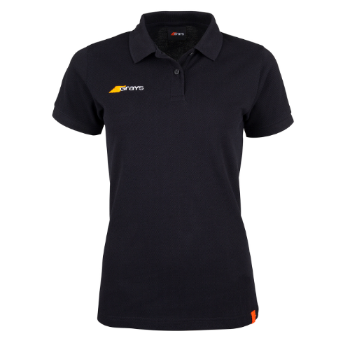 grays-tangent-polo-southgate-hc-donna-nero-cotone-organico image 1