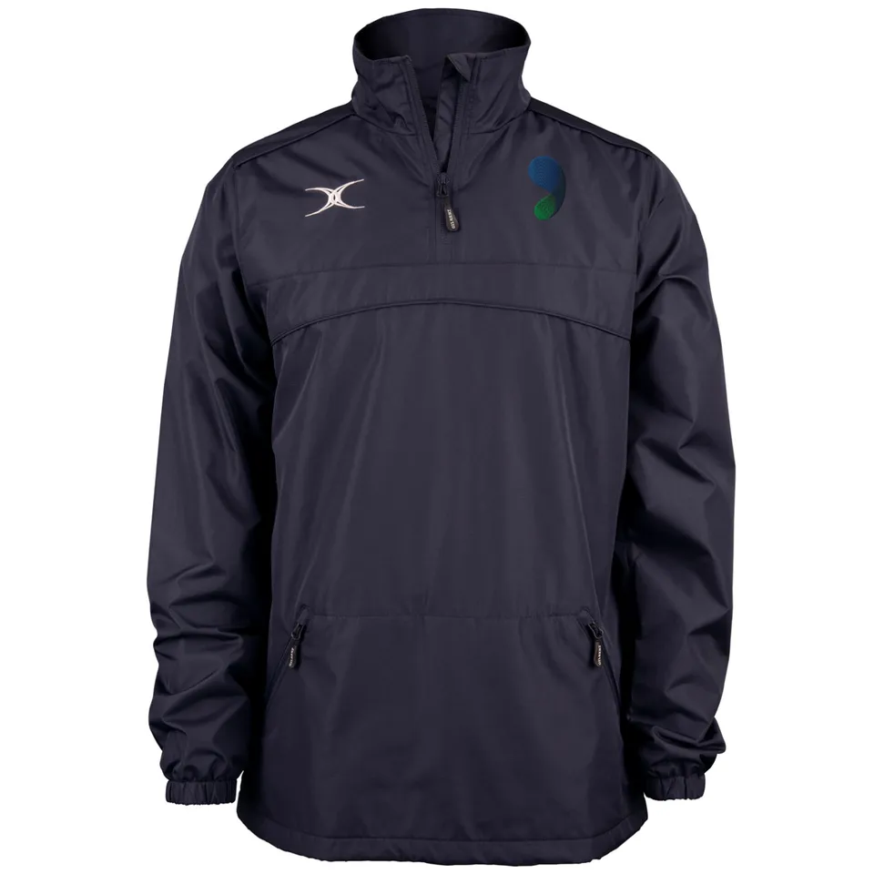 gilbert-rugby-walderslade-greenacre-photon-giacca-1-4-zip-uomo-blu-navy image 1