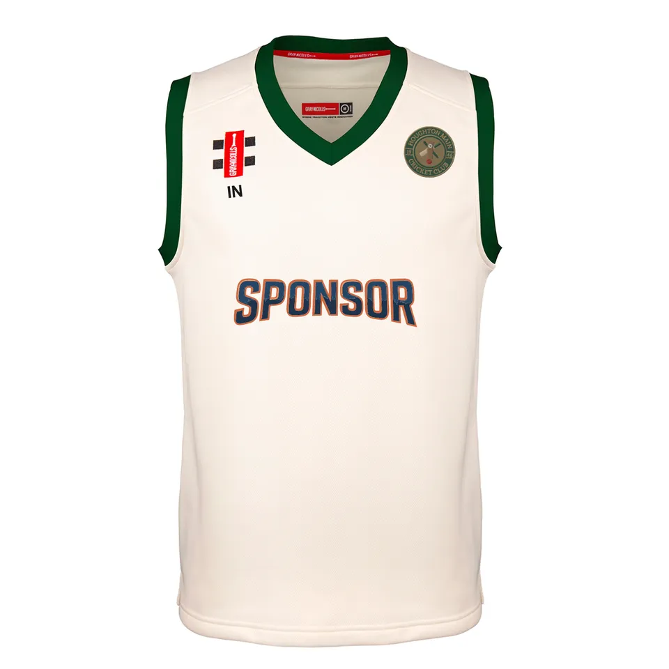 gray-nicolls-houghton-main-cc-junior-pro-performance-slipover-avorio-verde image 1