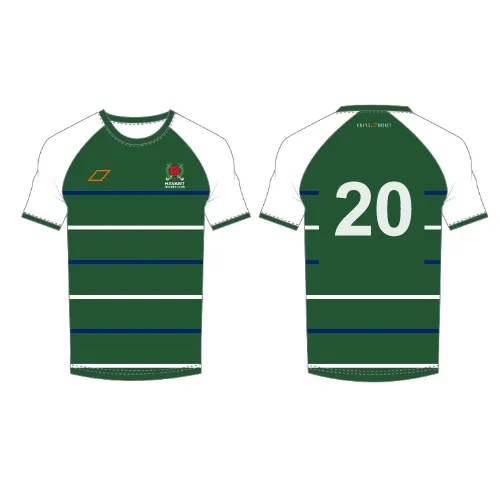 grays-atlas-s-s-tee-havant-hc-junior-t-shirt-hockey-bambino-verde-bianco image 1