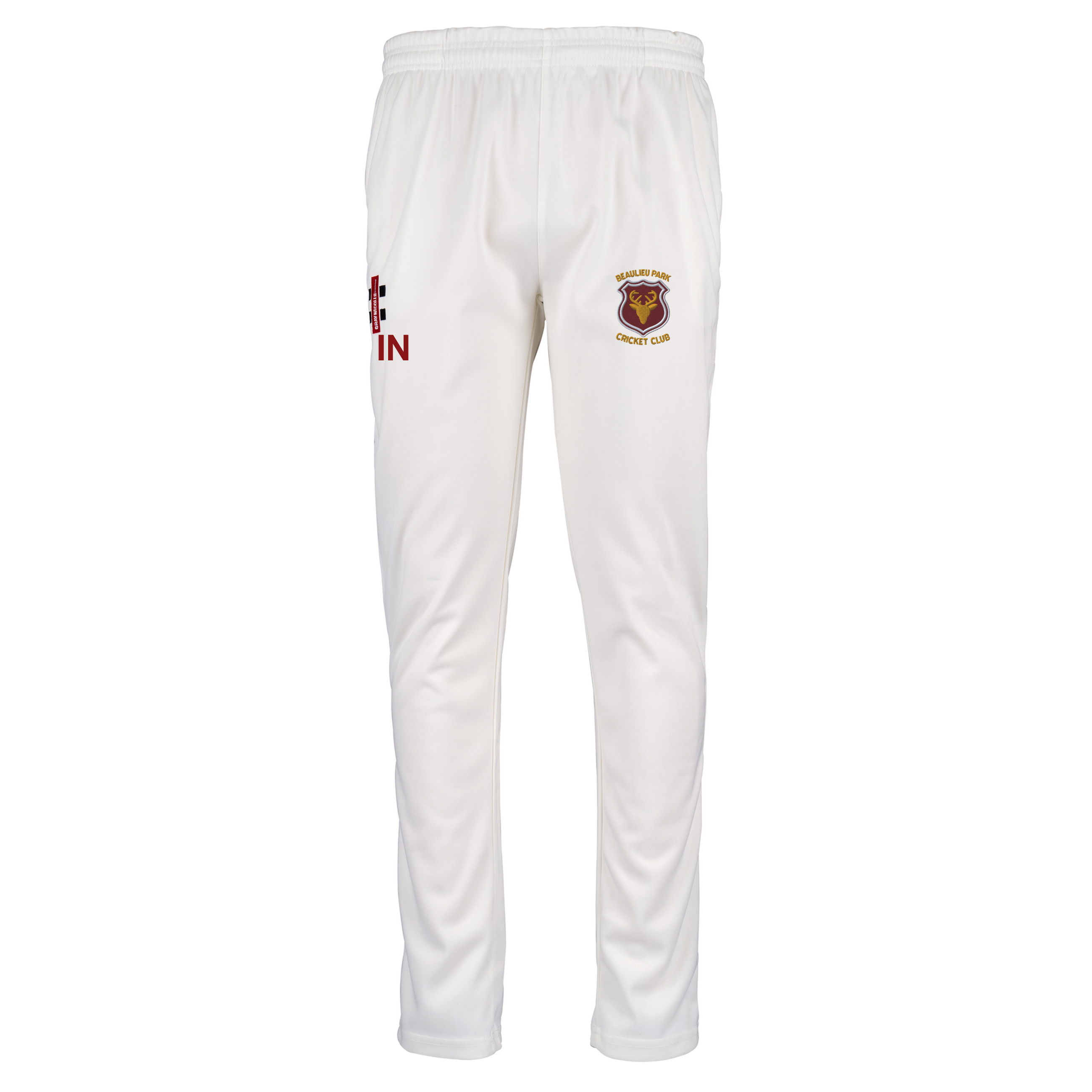 gray-nicolls-matrix-v2-pantaloni-cricket-slim-fit-senior-beaulieu-park-cc-avorio image 1