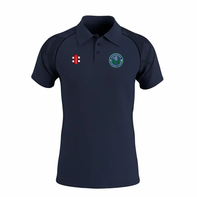 gray-nicolls-bishopston-cc-senior-gts-polo-manica-corta-blu-navy-uomo image 1