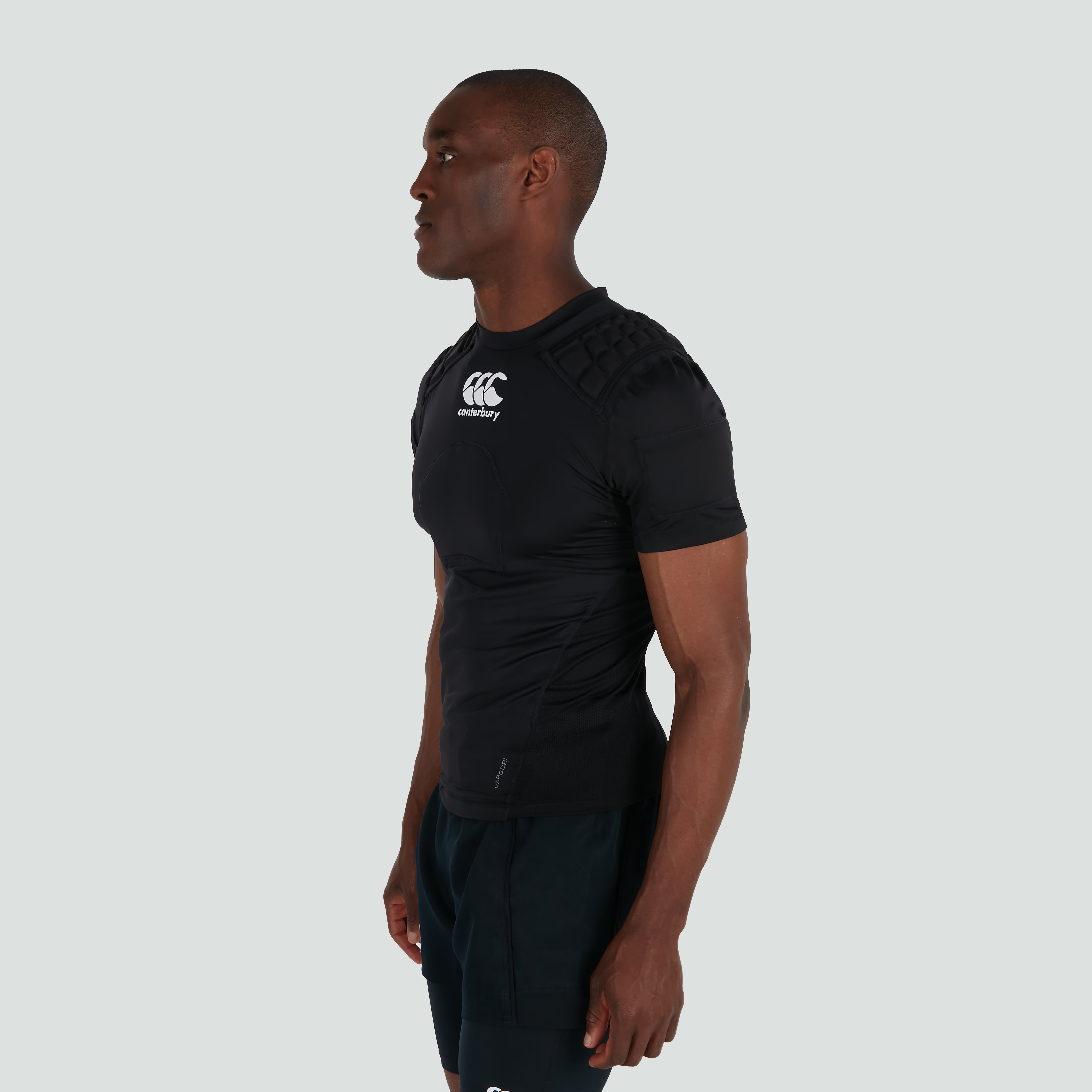 canterbury-ccc-pro-protection-vest-gilet-protettivo-rugby-unisex-nero image 2