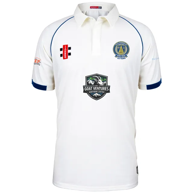 gray-nicolls-matrix-v2-maglia-cricket-s-s-senior-hall-bower-cc-avorio-navy image 1