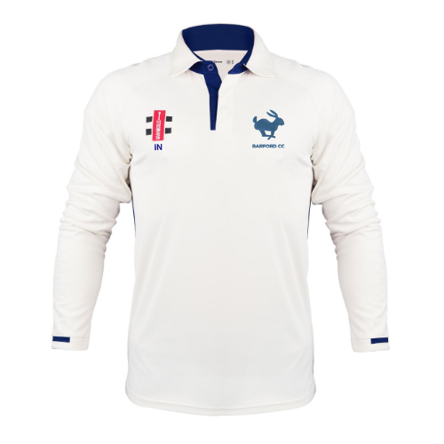 gray-nicolls-pro-performance-v3-camicia-cricket-manica-lunga-barford-cc-senior-a image 1