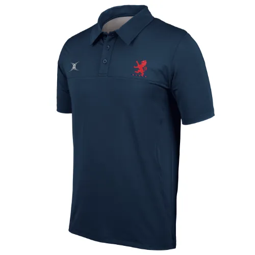gilbert-rugby-london-scottish-f-c-polo-pro-uomo-blu-navy-scuro image 1