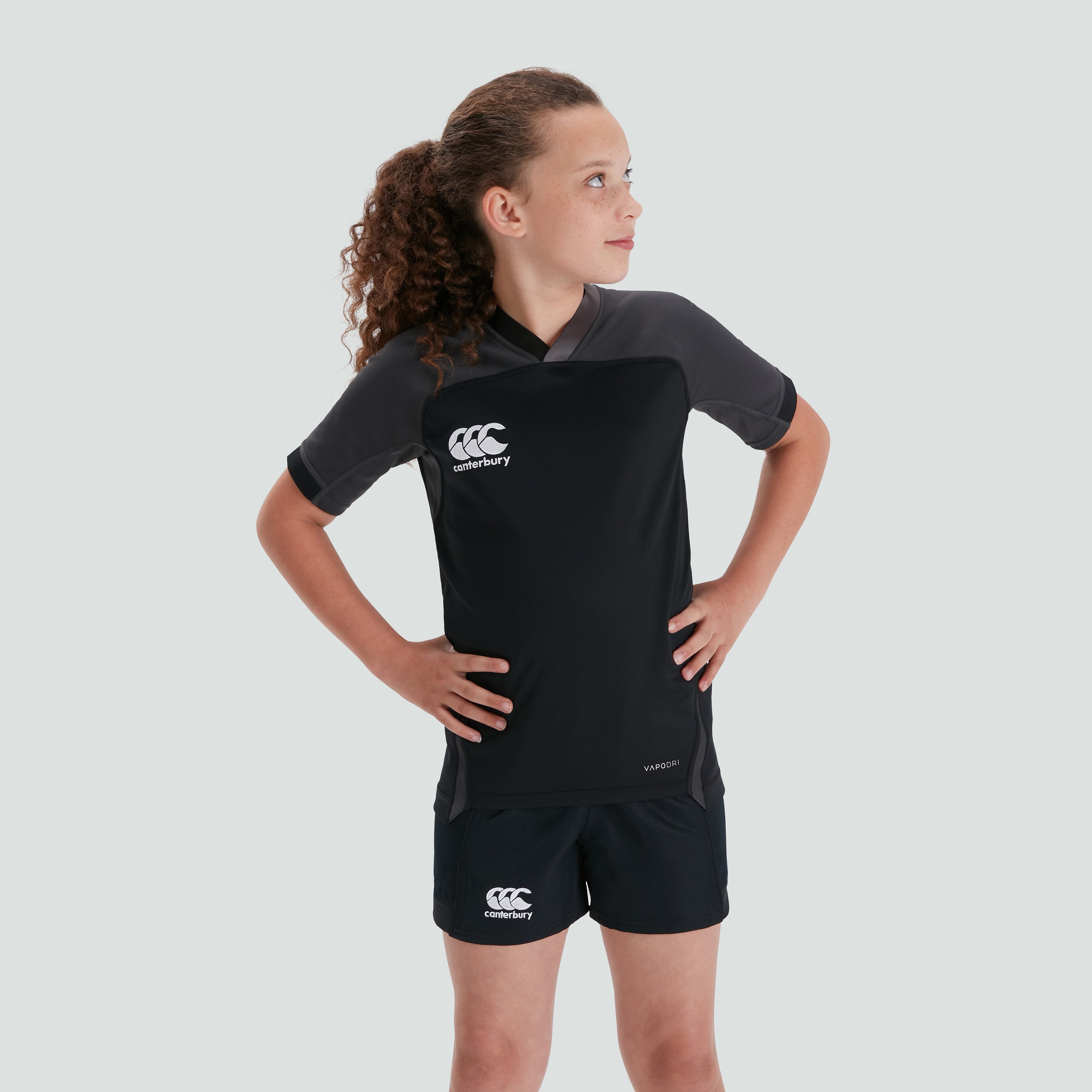 canterbury-vapodri-evader-maglia-rugby-junior-nero image 1